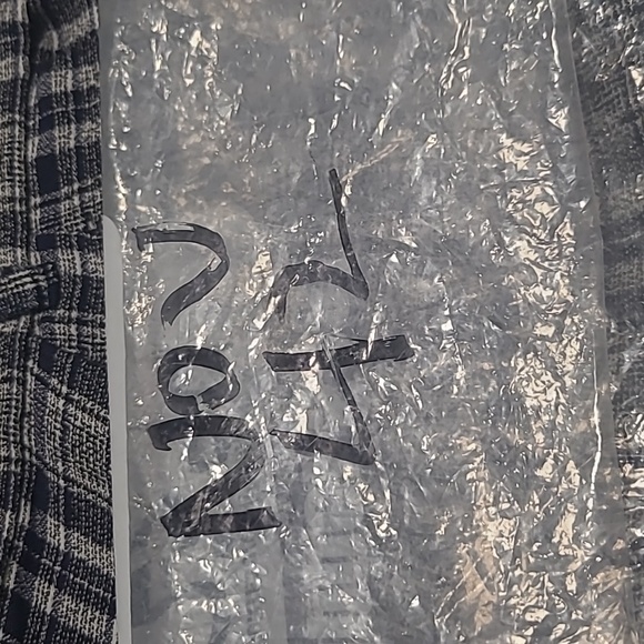 ⭐Tradition Navy Blue White Plaid High Waist Golf Shorts Oversized Preppy Pleated - Picture 13 of 13